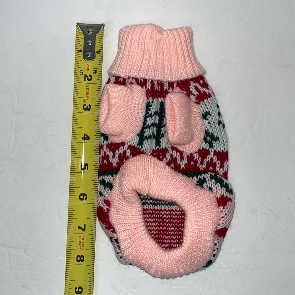 Small pet sweater